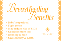 Breastfeeding Benefits Pinterest Cover Design