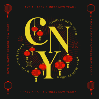 Elegant Chinese New Year Linkedin Post Design