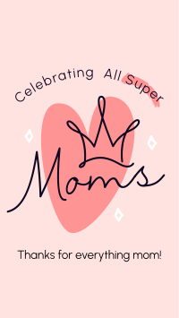 Super Moms Greeting Instagram Reel