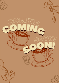 Cafe Coming Soon Flyer