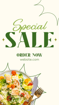 Salad Special Sale Instagram Story