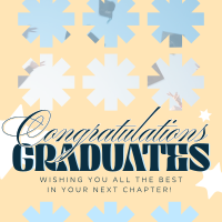 Geometric Graduation Instagram Post