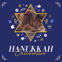 Hanukkah Family Instagram Post