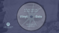 Vinyl Record Sale Animation