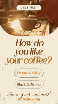 Coffee Customer Engagement TikTok Video