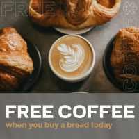 Bread and Coffee Instagram Post Image Preview