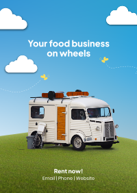 Rent Food Truck Flyer