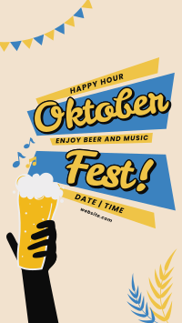 Oktoberfest Beer Promo Instagram Reel