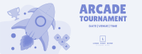 Arcade Tournament Facebook Cover