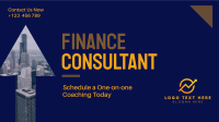 Finance Consultant Facebook Event Cover