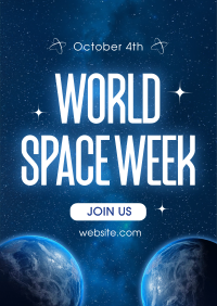 World Space Week Poster