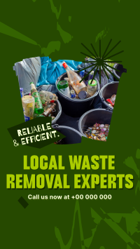 Local Waste Removal Experts Instagram Story Design