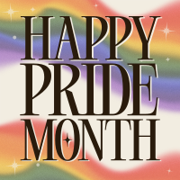 International Pride Month Gradient Instagram Post Design