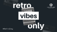 National Retro Day Animation