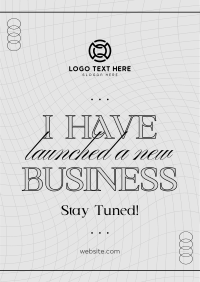 Business Startup Launch Flyer