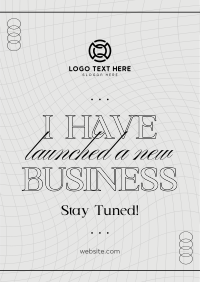 Business Startup Launch Flyer