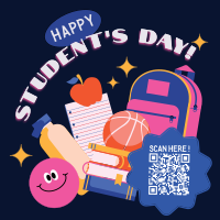 Student's Day Paper Instagram Post