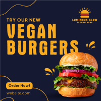 Vegan Burger Buns  Instagram Post