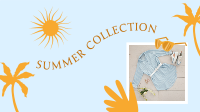 Vibrant Summer Collection Facebook Event Cover