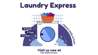 Laundry Express Facebook Event Cover