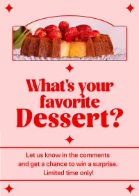 Dessert Day Flyer example 1