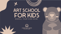 Art Class For Kids Facebook Event Cover