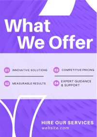 Geometric Business Services Flyer