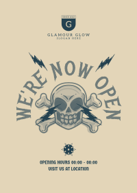 Tattoo Shop Opening Poster