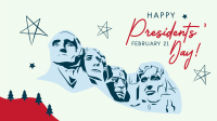 Mount Rushmore Illustration Facebook Event Cover