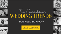 Wedding Planning Made Easy YouTube Video Design