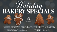 Minimalist Holiday Bakery Specials Animation