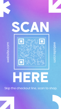 Scan to Checkout Instagram Story