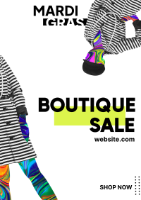 Boutique Sale Poster