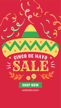 Cinco De Mayo Sale Facebook Story