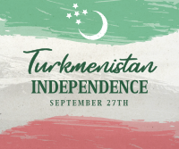 Turkmenistan Independence Day Facebook Post