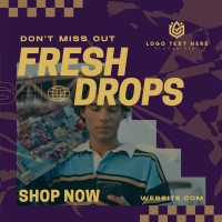 Fresh Drops Instagram Post Design