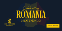 Romanian Celebration Twitter Post