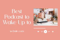 Morning Podcast Pinterest Cover