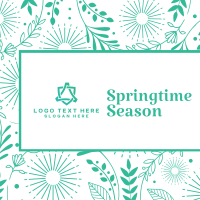 Spring Time Instagram Post Design