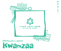 Kwanzaa Doodle Facebook Post