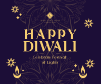 Happy Diwali Greeting Facebook Post