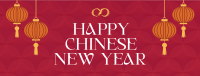 Lantern Chinese New Year Facebook Cover Image Preview