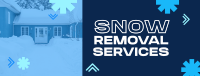 Snowy Snow Removal Facebook Cover Image Preview