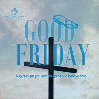 Crucifix Good Friday Instagram Post