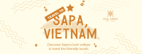 Travel to Vietnam Facebook Cover Design