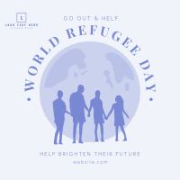 World Refugee Instagram Post Design