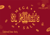 St. Patrick's Mega Sale Postcard