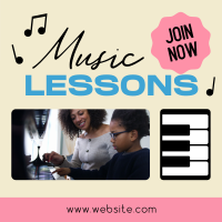 Music Lessons Instagram Post