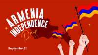 Celebrate Armenia Independence Animation