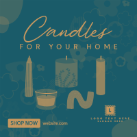 Fancy Candles Instagram Post